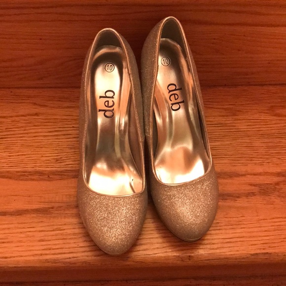 🖤WORN ONCE Glitter Heels🖤 - Picture 3 of 3